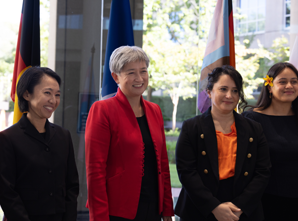 Last week, Foreign Minister @SenatorWong launched DFAT’s inaugural Inclusion, Equity and Diversity Strategy – Embracing Diversity for Global Influence. The strategy continues our work to build inclusive workplaces, where our network represents our country's rich diversity.