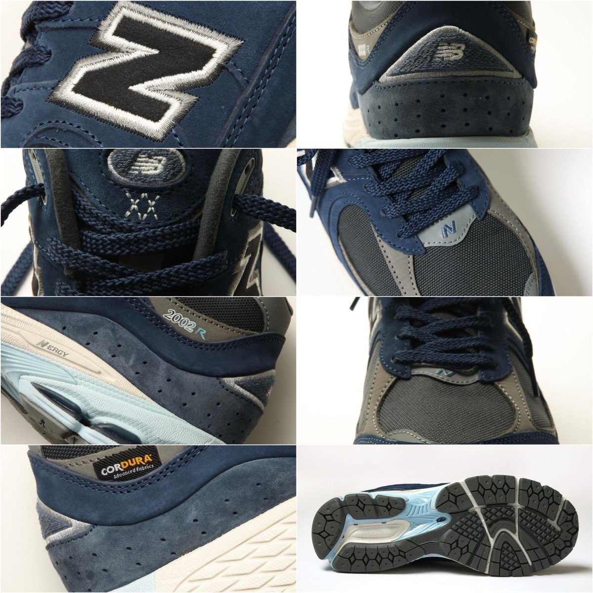 New Balance × Safari 創刊20周年記念 別注 2002R “Cordura Navy”の 