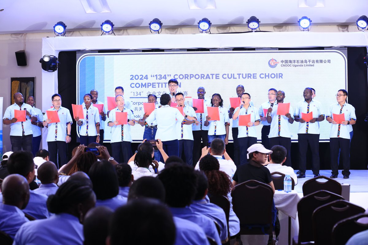 @CNOOCUgandaLtd celebrated last year's triumphs, recognizing outstanding departments, and setting new standards for 2024 with Compliance & KPI commitments. The staff also gave stellar choral performances. It was a day of unity, vision, and dedication to #EnergyForABetterFuture!