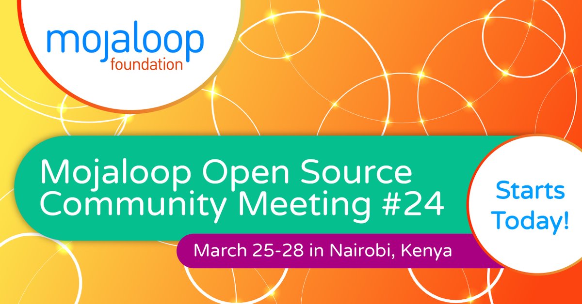 The Mojaloop Open Source Community Meeting #24 starts today! We hope everyone who attends comes away inspired and ready to continue working towards #financialinclusion. Stay tuned for photos from the event, and videos in the weeks to come.