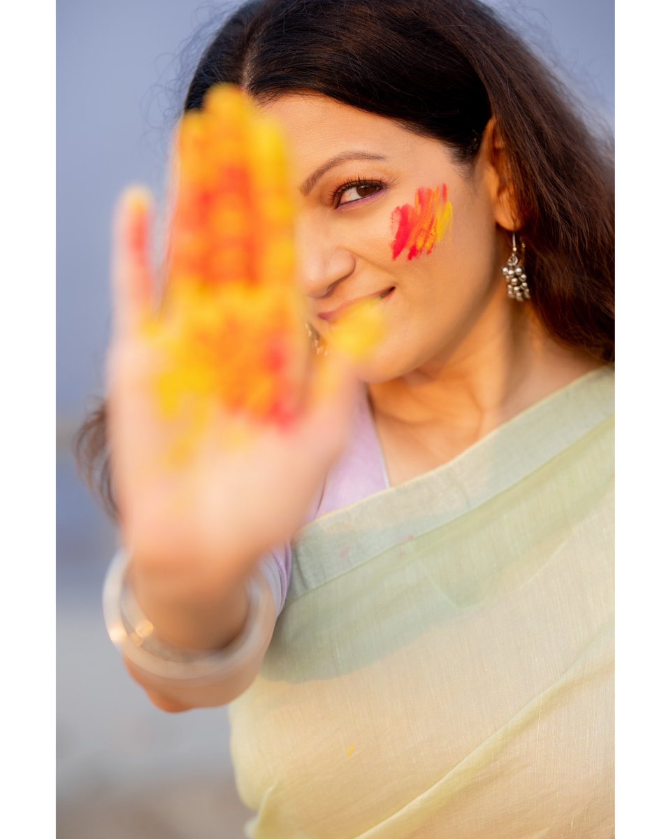 हर रंग में तुम
हर रंग तुम तक ❤️😇❤️ 
#HappyHoli