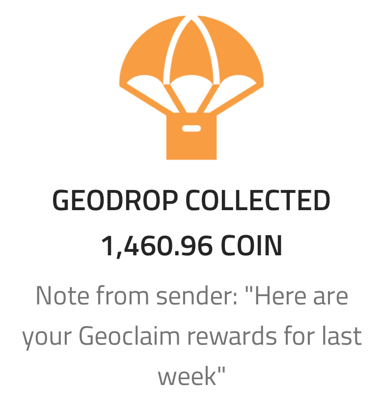 CryptoPhoenix0's tweet photo. I found a geodrop and collected 1,460.96 COIN! https://t.co/AGDNHI3msM https://t.co/MDeZRCjzbR