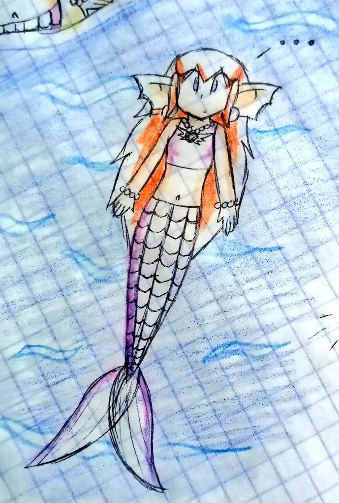 Stellato1740's tweet image. More sketches from my AU (Lolo, the mermaid) 

(1/2)

#Dibujos2024 #MisDibujos #TraditionalArt #Klonoa #Lolo #HighPriestess #Digon #90sGames #VideoGames #AlternativeUniverse #KlonoaAU