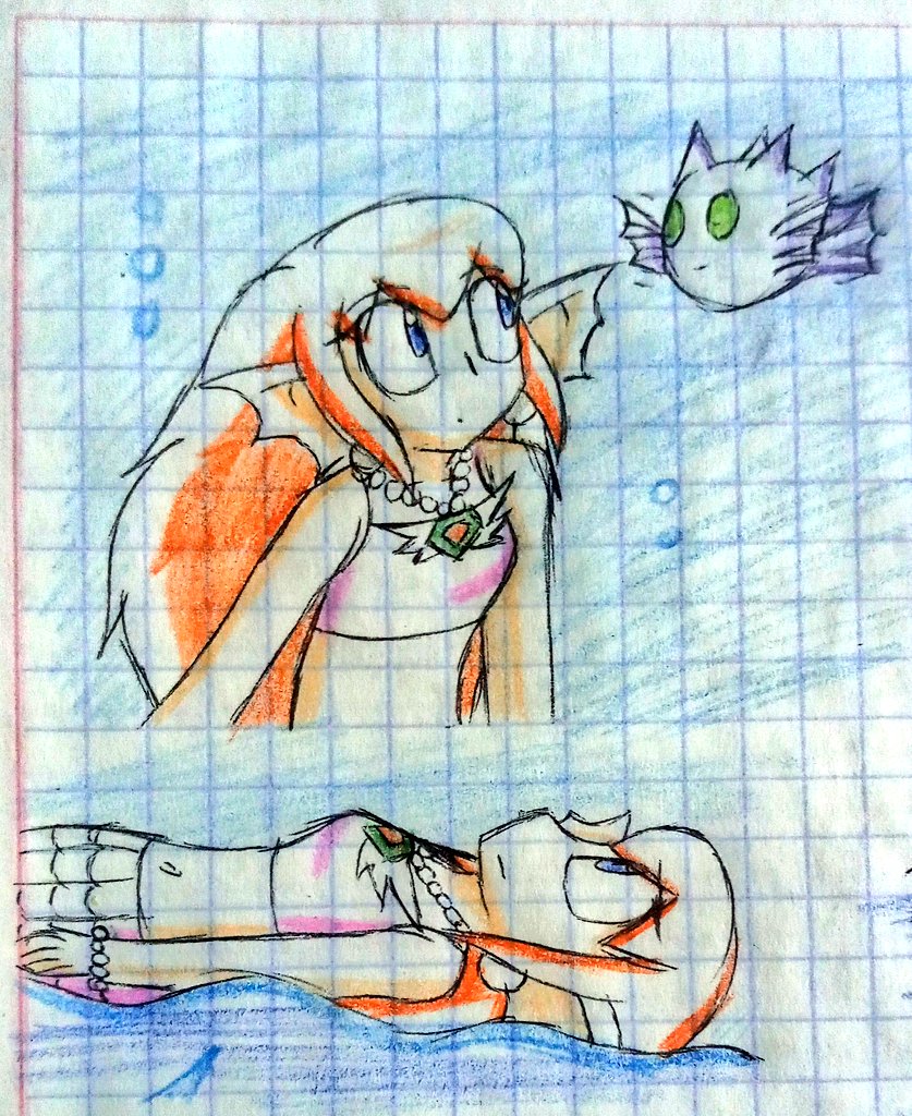 Stellato1740's tweet image. More sketches from my AU (Lolo, the mermaid) 

(1/2)

#Dibujos2024 #MisDibujos #TraditionalArt #Klonoa #Lolo #HighPriestess #Digon #90sGames #VideoGames #AlternativeUniverse #KlonoaAU