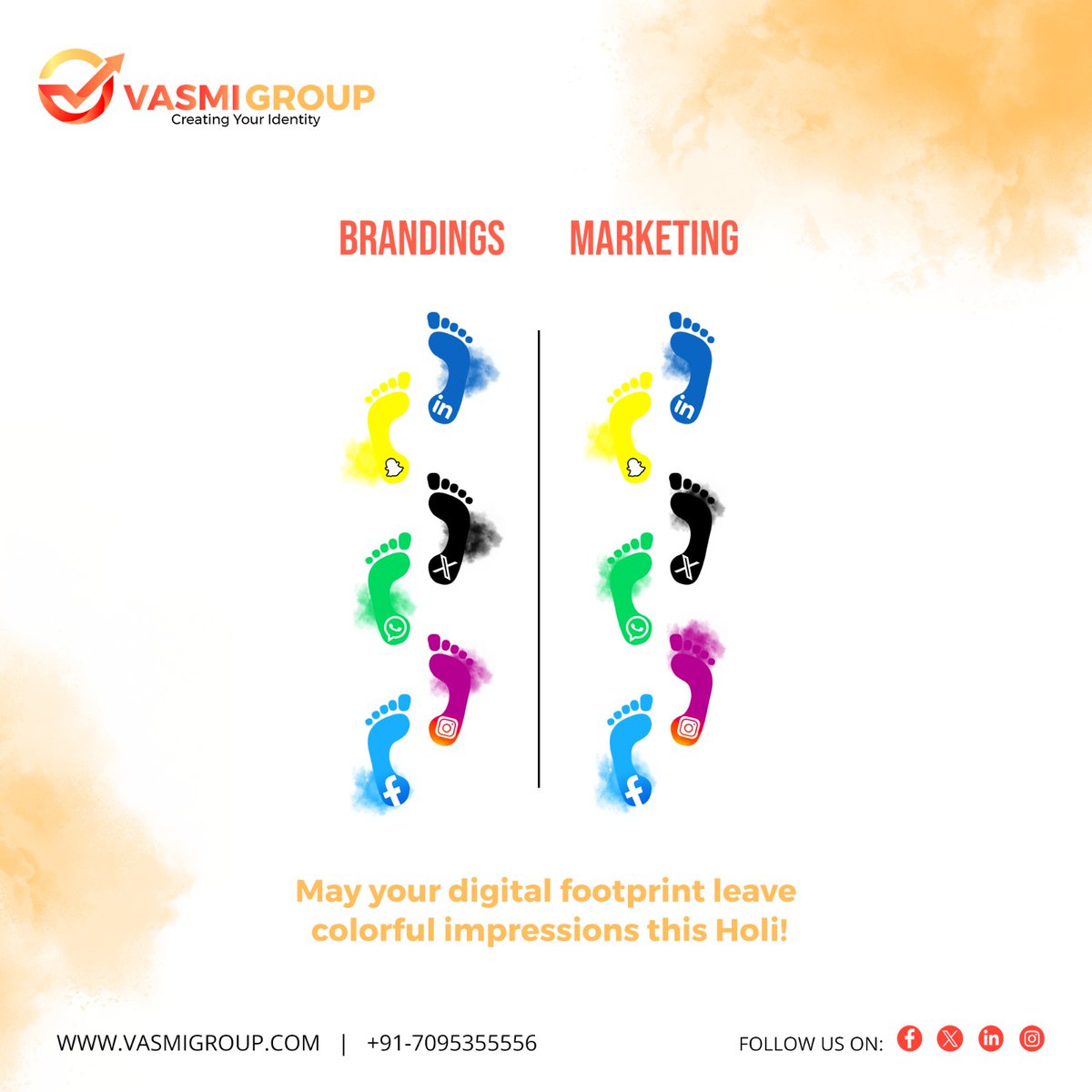 VasmiGroup's tweet photo. May your digital presence spread vibrant impressions, painting the online world with the hues of your creativity and positivity this Holi!

#happyholi2024 #techdriventalent #vasmigroup #advertisingagencyinvizag #startupsinvizag https://t.co/GymvHZnCMs