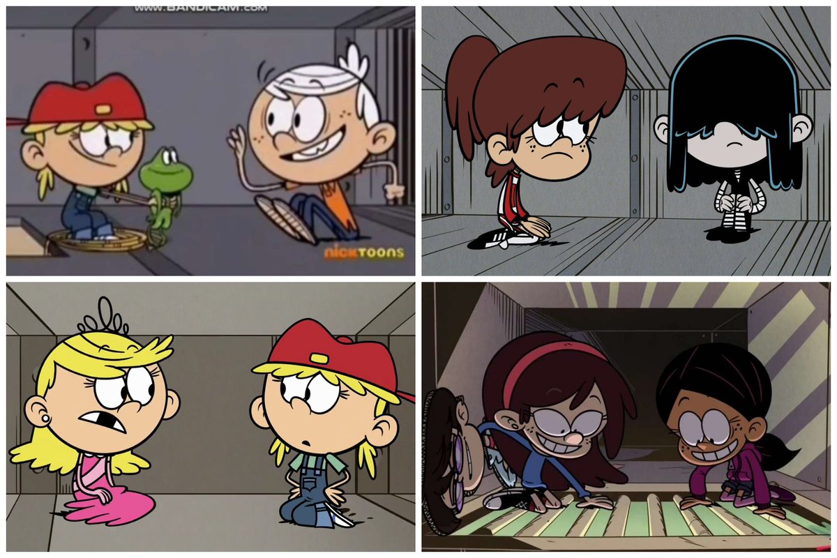 Characters in the ventilation ducts
#LincolnLoud , #LynnLoud , #LucyLoud , #LanaLoud , #LolaLoud , #RonnieAnneSantiago , #SidChang , #TheLoudHouse , #TheCasagrandes , #Nickelodeon