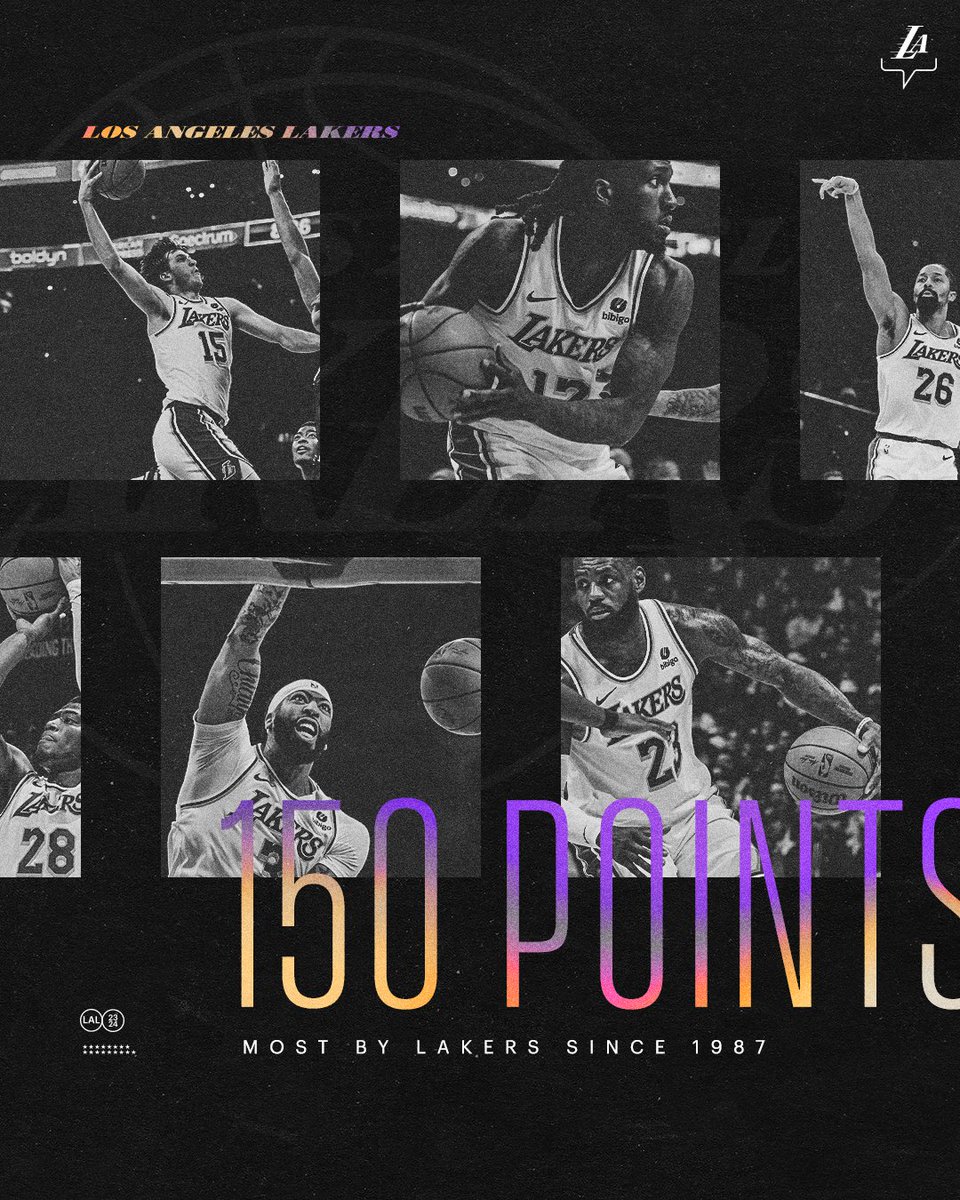 Most points since the Showtime Era 🎬