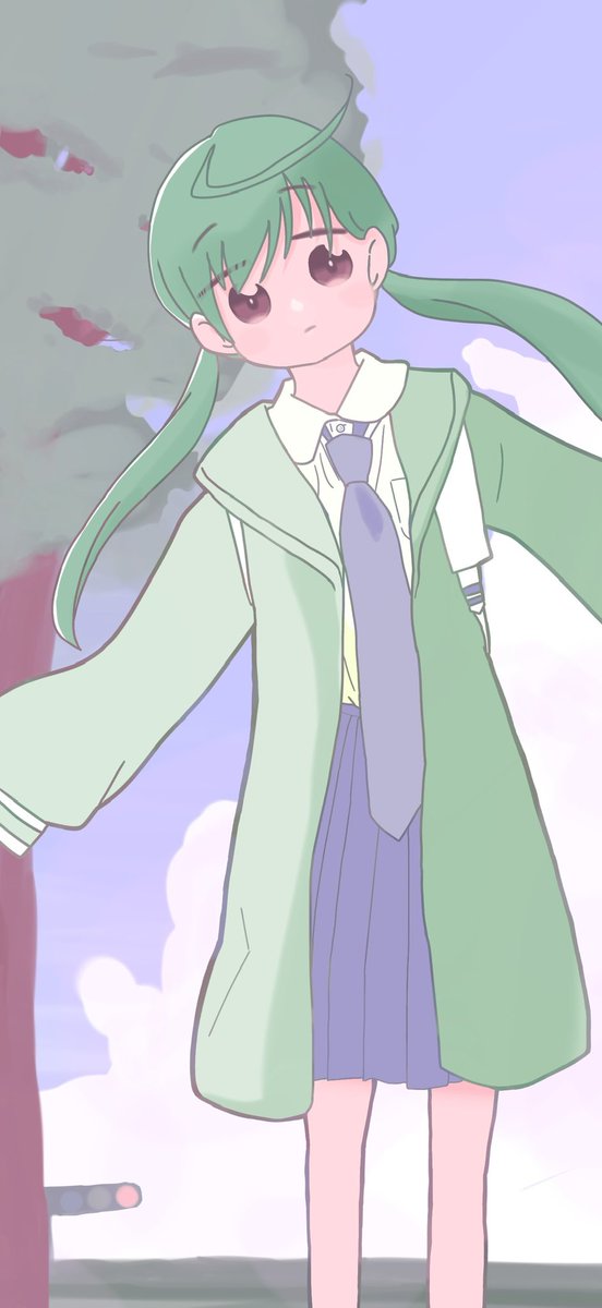 ふわふわけ〜( *´꒫`)
 #絵かきさんと繋がりたい