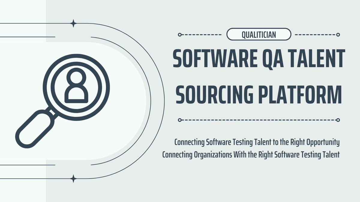 Qualitician | QA Job Board tweet media