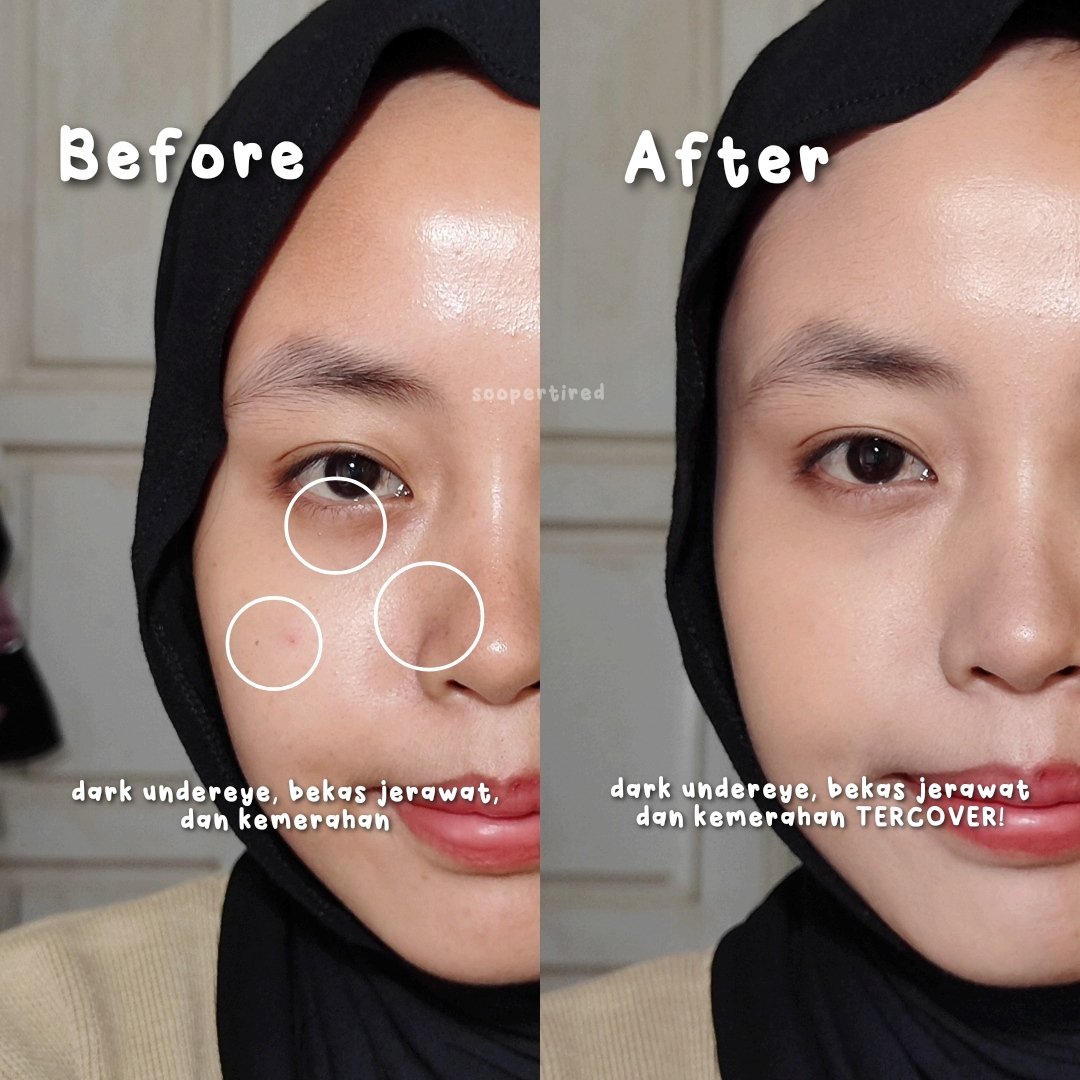 soopertired's tweet photo. Bangunnnnn guys aku nemu concealer ringan yang gak creasing di undereye!!! Coveragenya JUARA 🔥

Sekalian aku spill Wear Test nya dibawah yap! 🍒

#racuninmakeup https://t.co/ojEdRtjIa5
