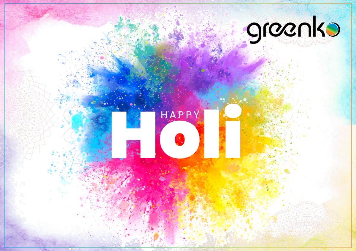 Greenko wishes everyone a #HappyHoli! May this celebration of colors bring vibrancy, joy, and an abundance of happiness!