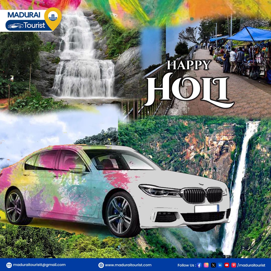 Wishing you a very Happy Holi from @maduraitourist Agency! 🌈 May this festival of colors bring you joy, prosperity, and countless memorable moments with your loved ones. #maduraitourist #letsconnect #holi #celebration #happyholi2024 #holi2024 #HoliVibes #ColorfulCelebration