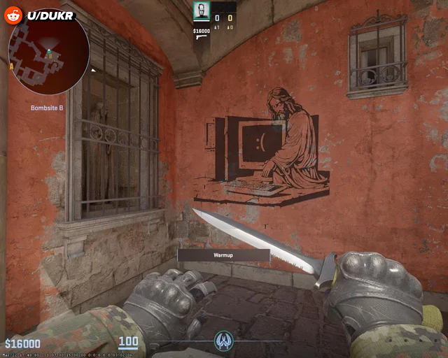 New graffiti in CS2? 😆