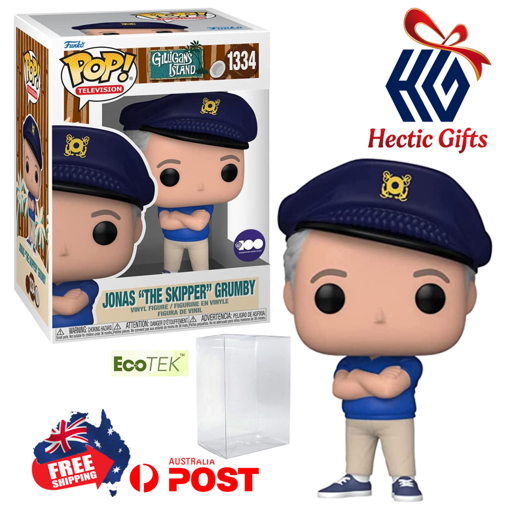 NEW Funko POP! - Gilligans Island: The Skipper bundled with EcoTek Case
    
ow.ly/OAn850NpX8F

#New #HecticGifts #FunkoPOP #GilligansIsland #TheSkipper #Classic #TVSeries #Bundled #EcoTek #Premium #Clear #ProtectorCase #FreeShipping #AustraliaWide #FastShipping