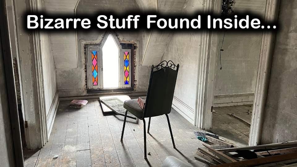 Abandoned House Exploration ( Unusual Stuff Found ) with Unhappily Ever Now in Salem, New Jersey #AbandonedHouse #AbandonedNJ #Salem #Bizarre #Unusual #Weird #Strange #Odd #Urbanexploring #Urbex Video link - youtu.be/G9uRY47XWLg?si…