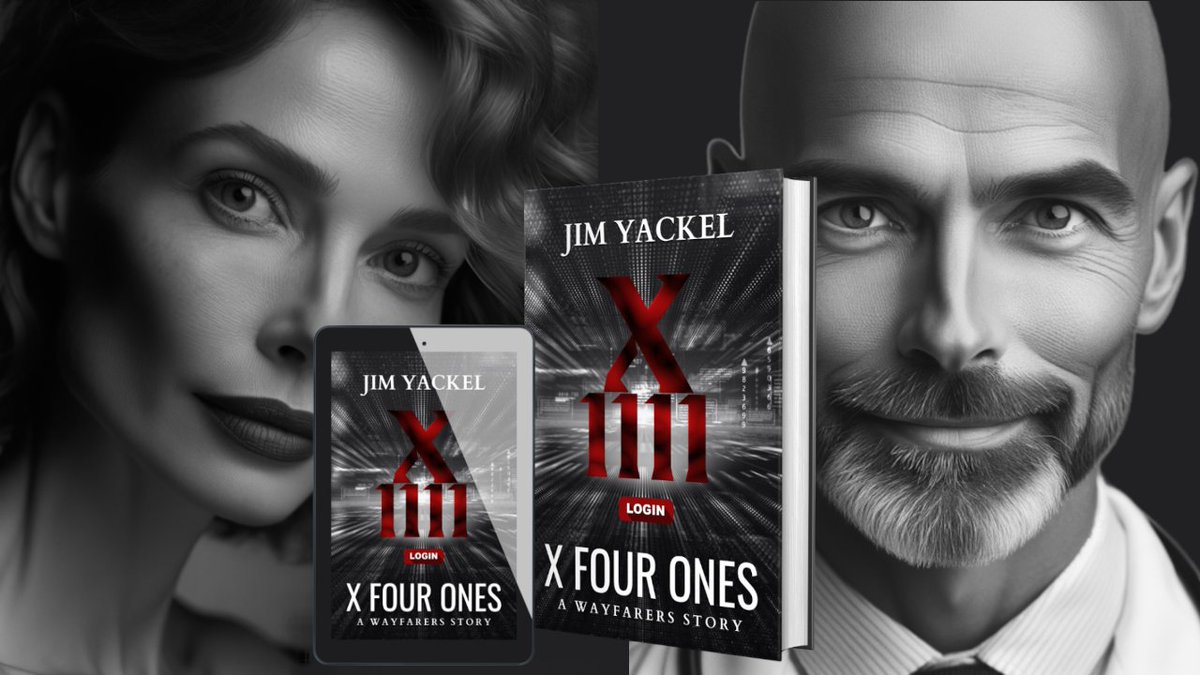 The 'good doctor' and the erstwhile MI5 agent and nurse. The doctor is bad, but she's worse!

'X Four Ones: A Wayfarers Story' in #Kindle and print: amazon.com/dp/B0CYTZ6MR5

#Suspense #Fiction #Romance #EndTimes #Paranormal #Tech #BookX #BookBoost #IARTG