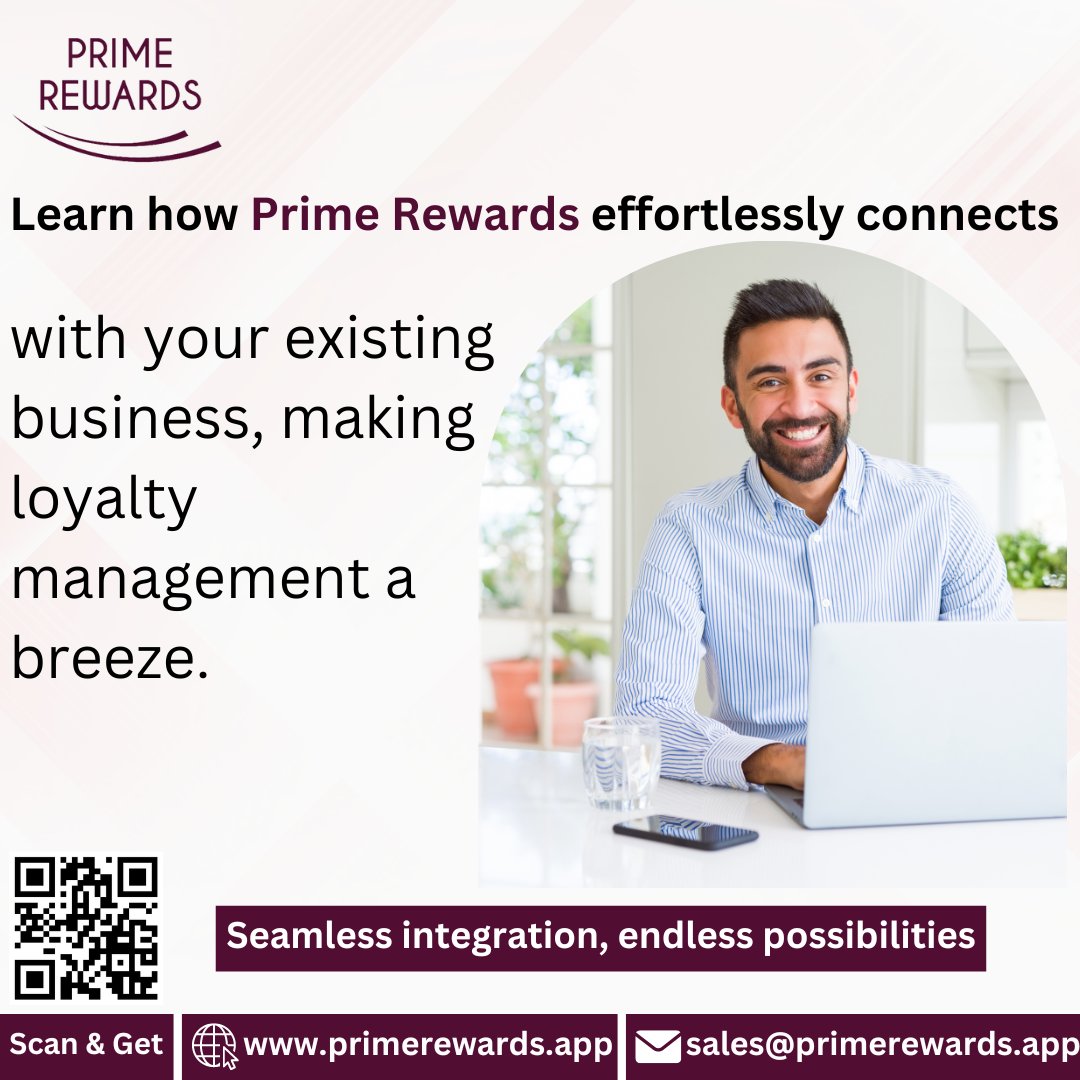 Say goodbye to complex integrations! Prime Rewards simplifies your customer loyalty experience.

#loyaltyprogram #seamless #easyintegration #SaaS #businesstools #loyaltysolutions