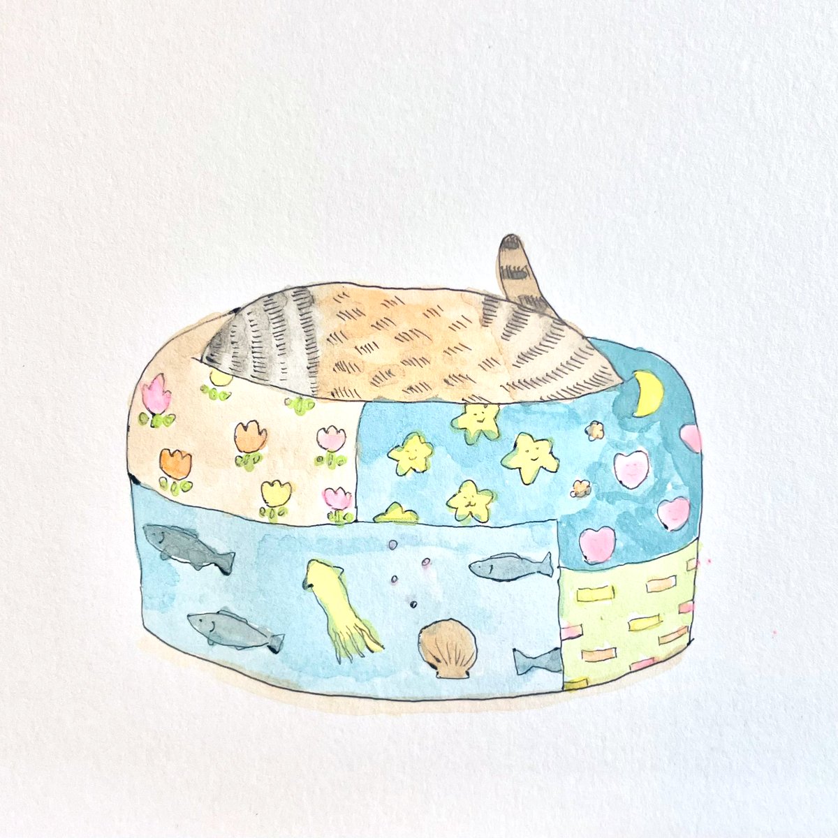 「窓辺 」|bubuchiyoのイラスト