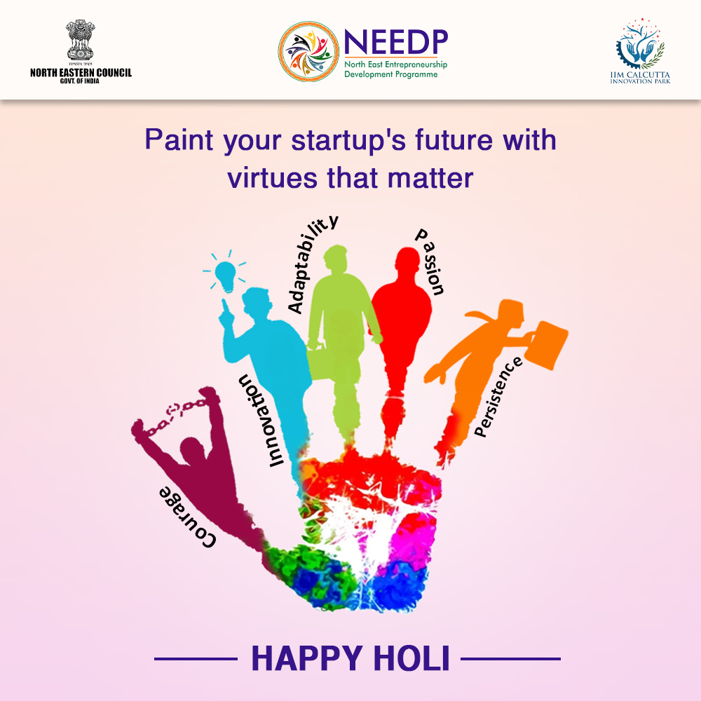 needpnec's tweet photo. Just like the myriad colours of this festival, successful entrepreneurship blends #Passion , #courage, #creativity , #resilience  and #adaptability. May your startup journey be as bright and colourful as the hues of Holi! 

HAPPY HOLI!

#Holi2024 https://t.co/nUXREOaOca