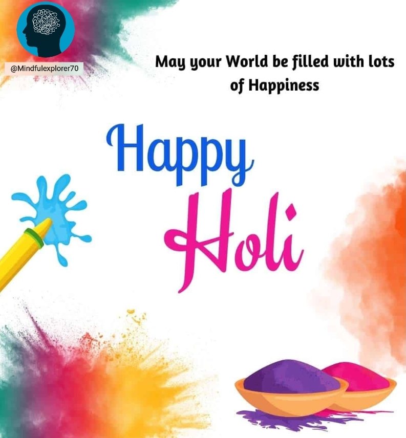 ExplorerMi86938's tweet photo. Happy Holi to all the UPSC aspirants!🎨 May this festival of colors fill your life with bright hues of success and joy. Keep pushing forward, your hard work will surely pay off.🌈
#HappyHoli #Holi2024 
#UPSCPrelims2024 #UPSC https://t.co/lmbBLDtdkK