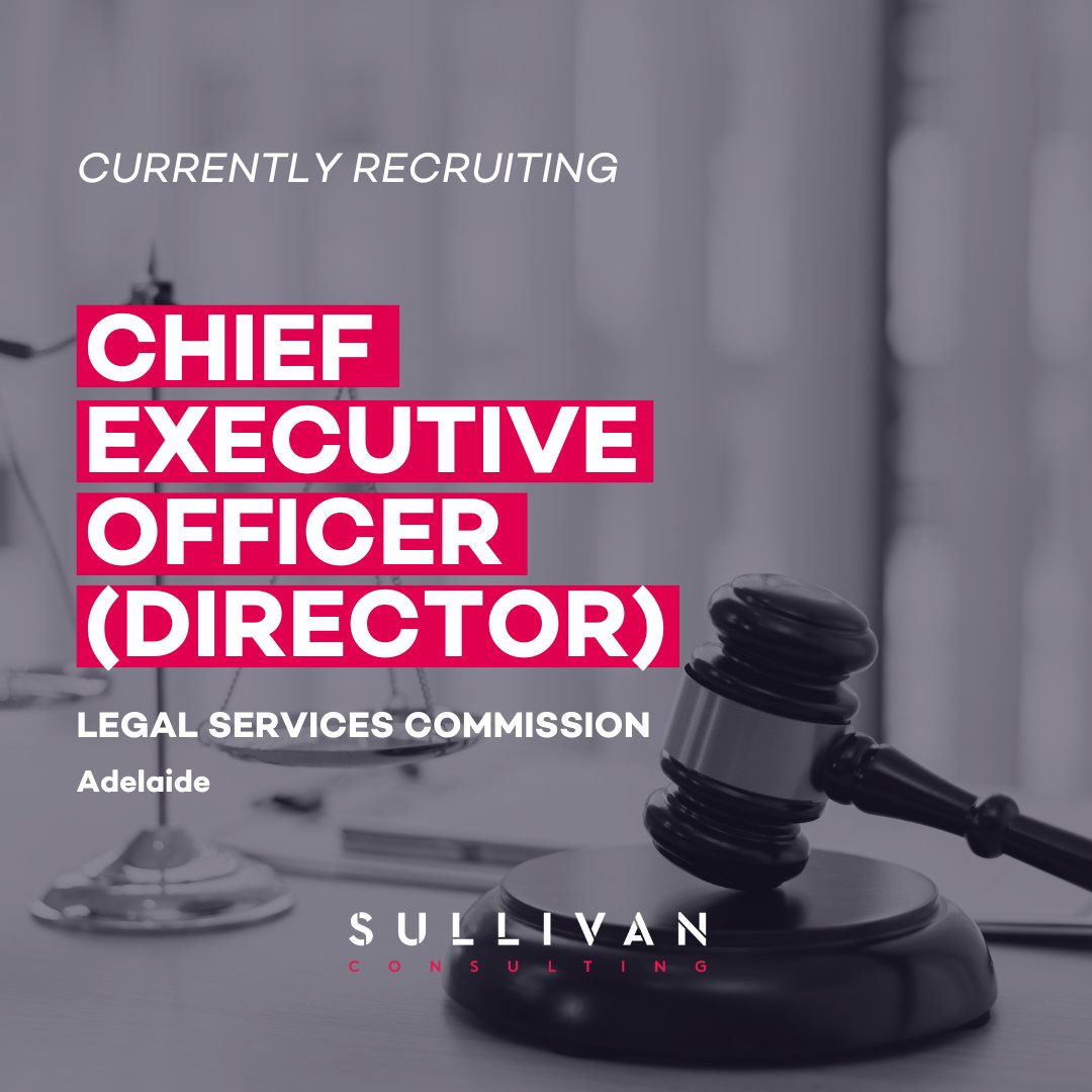 SullivanAndrewD's tweet photo. This rare and exciting opportunity, has become available due to the retirement of the current Chief Executive Officer (Director) Ms Gabrielle Canny after 12 years in the role!

For more details, please visit our website. https://t.co/l2CLxUSEuO