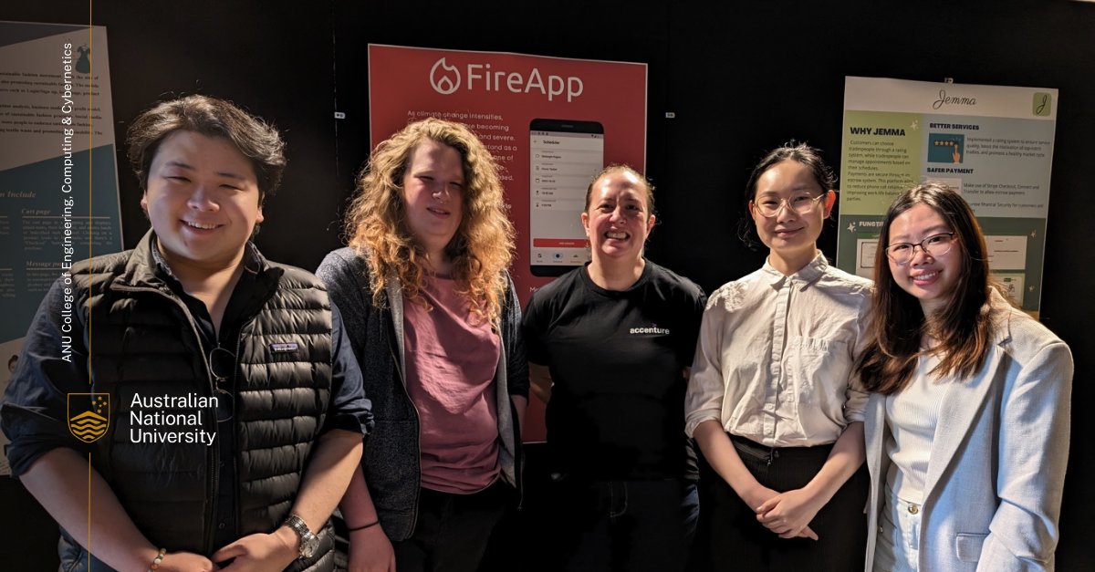 'Our project being recognised and supported by @ANUmedia and McCusker Charitable Foundation has helped secure the future of FireApp.” Learn how a group of #computing students have launched an #AI-driven firefighting app. Read more: bit.ly/3St9g16 #Tech #Innovation