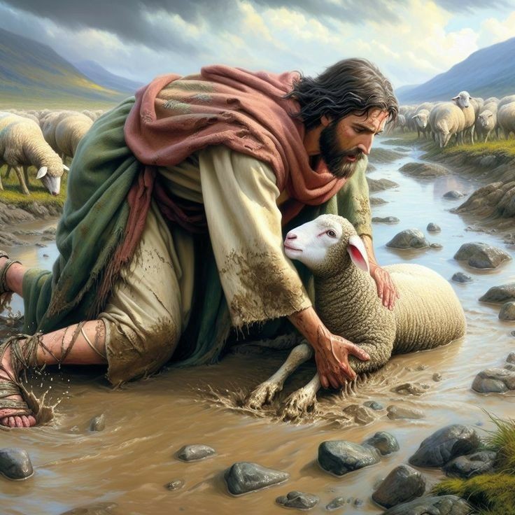 JustAdaugoijele's tweet photo. He is the Shepherd who leaves the ninety-nine to find his lost and wandering one. And when he finds him, he bends down, gathers him up in his arms, and carries him all the way home (Isaiah 40:11).
Our problems may be agonizing, but our God is tender,full of mercy and compassionate. Today,let us place all our fears,our anxieties, and frailty before him and ask him to quiet the storms of our lives with his love.
Amen