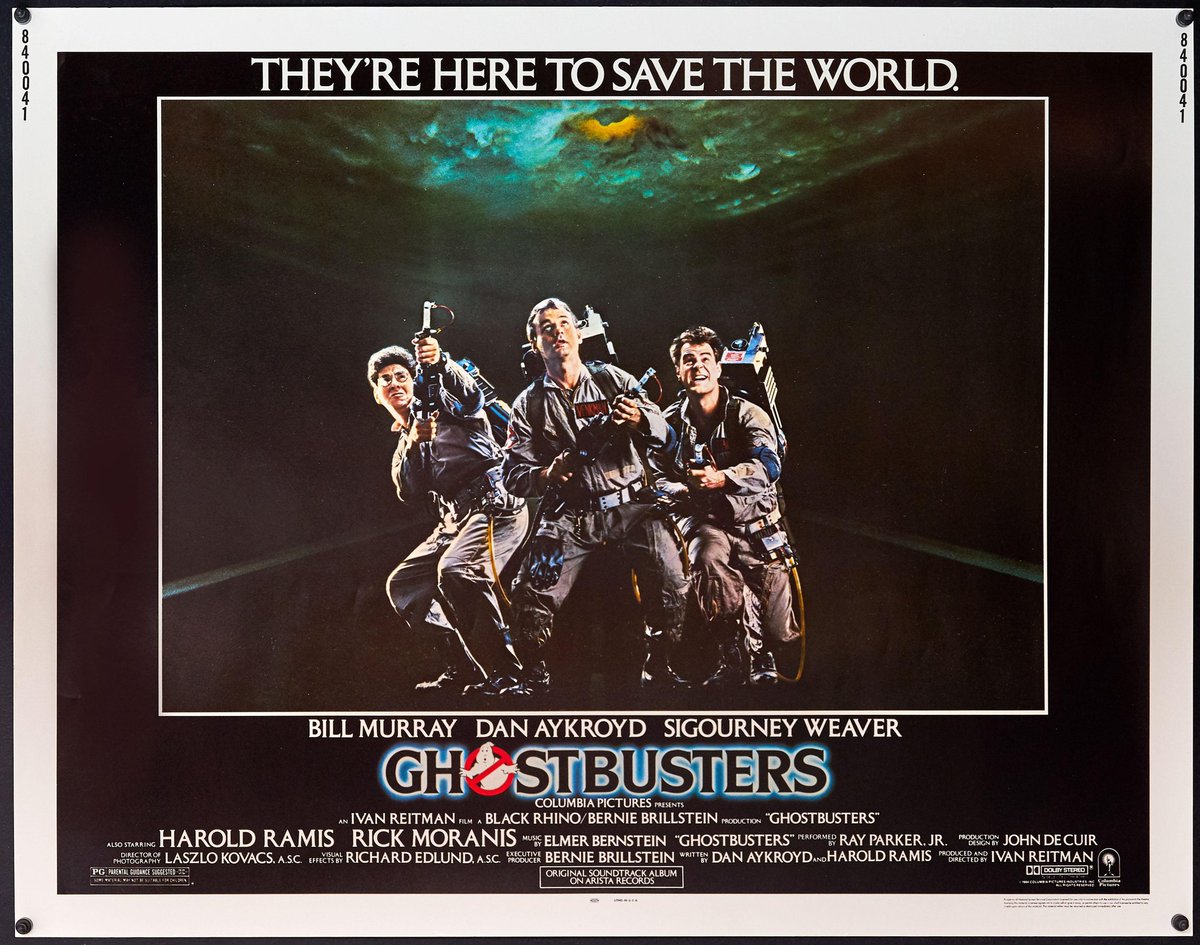 The Vista Theater is proud to announce our 70mm screening of Ivan Reitman's comedy classic Ghostbusters!! The film will be presented in 70mm with 6 track mag sound. Screens March 29th through the 31st. Midnights and Morning matinee shows are available. Tickets are available.