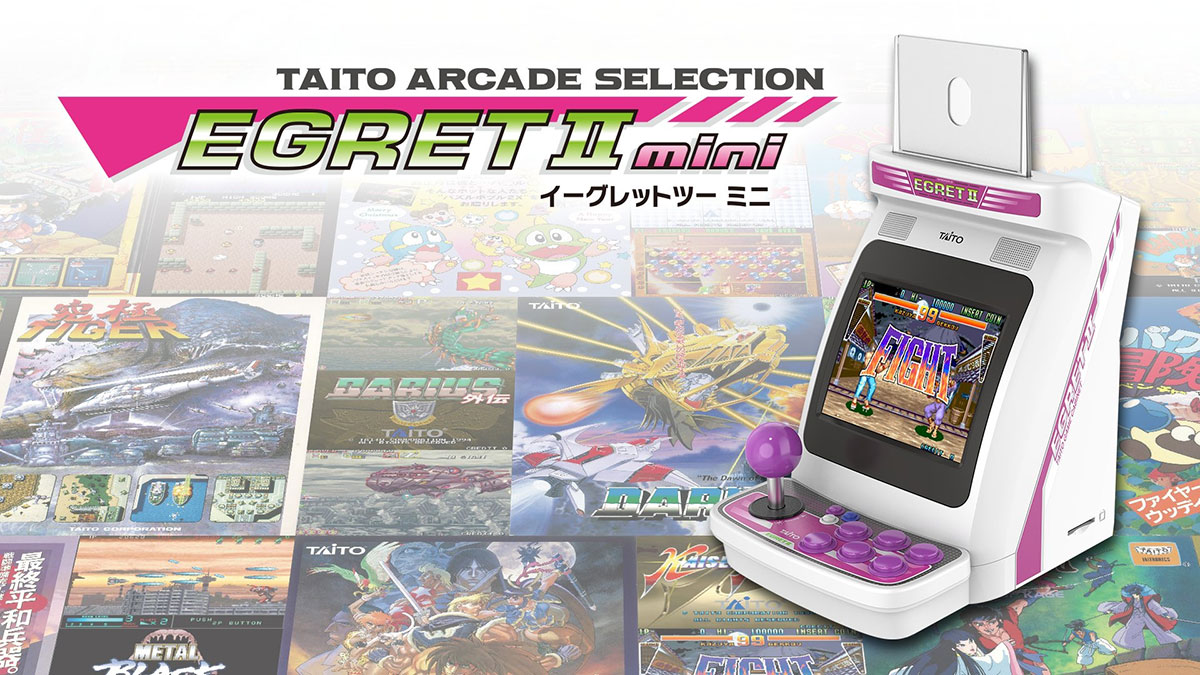 ◤タイトーの歩み◢
2022年3月2日
家庭用卓上ゲーム機『イーグレットツー ミニ』発売
1996年に登場したアーケード筐体を卓上サイズで再現。1978年の『スペースインベーダー』から1997年までの間にゲームセンターで活躍した40タイトルのゲームを内蔵
▶taito.co.jp/egret2mini
bit.ly/41zFKJ2