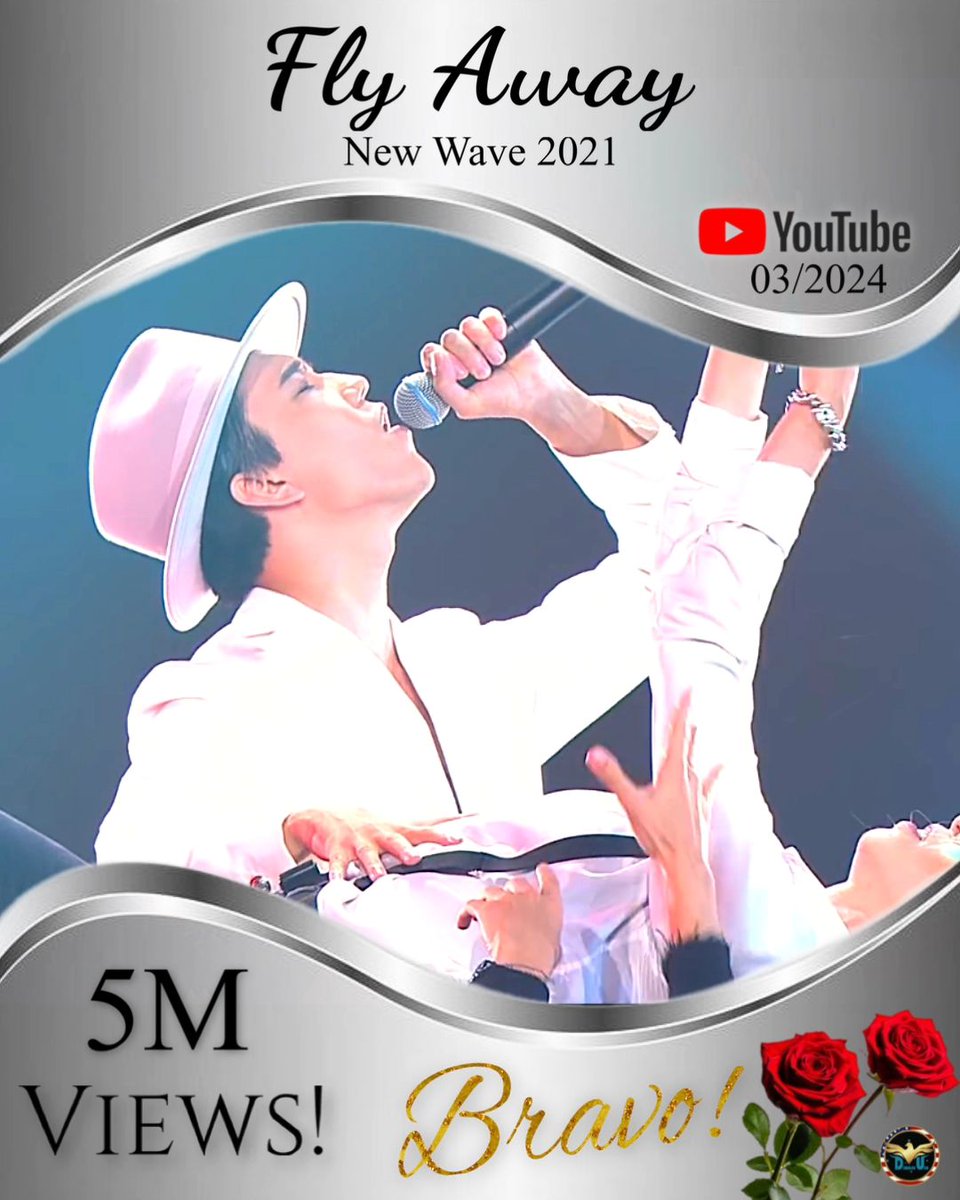 Congratulations Dimash!!🕺🎶 Dimash’s fresh and suave debut performance of “Fly Away” at New Wave 2021, has achieved 5 million views! 🎉🥰 Watch here: youtu.be/4p2qOIt9hdM?fe… Current Subscribers 2.41 M @dimash_official #dimash #music #weloveyouintheusa