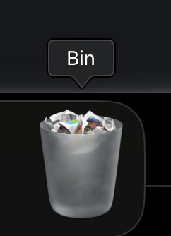 If you change your Mac's locale to 'English (Australia)' 'Trash' is renamed to 'Bin'. Nice attention to detail.