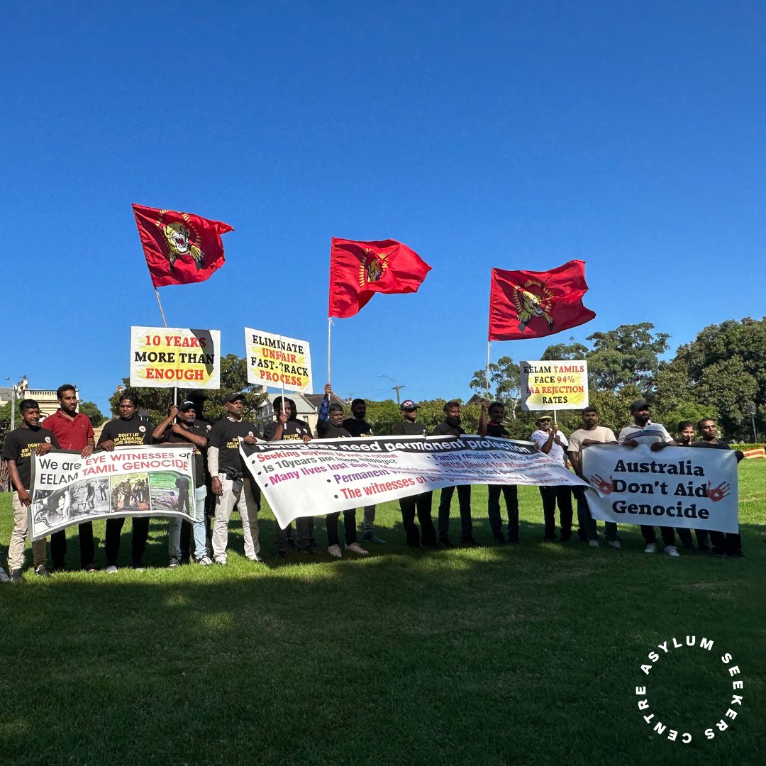 Yesterday, we marched in the 2024 Palm Sunday Rally to advocate for peace and rights for all refugees and people seeking asylum in Australia. It was great to be joined by our sector colleagues and peers, including our friends from House of Welcome 💙