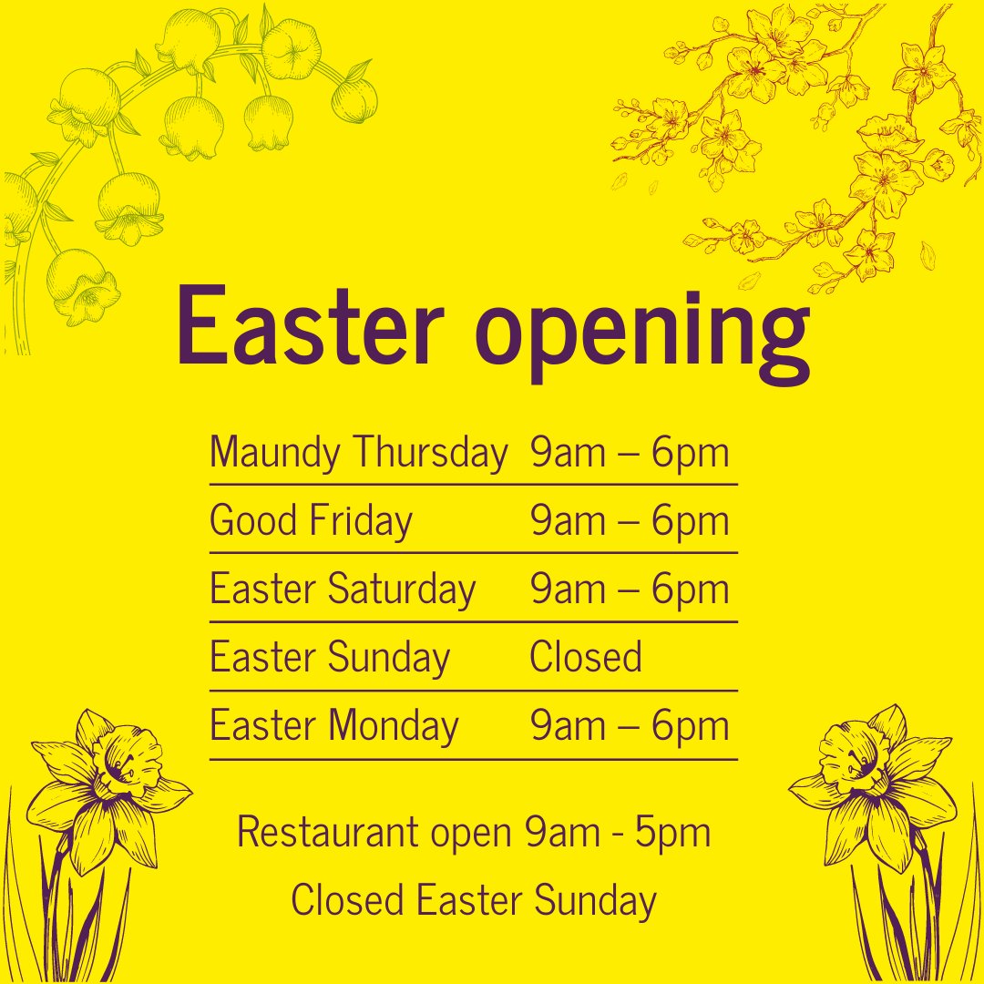 📣 Here's a heads up for our Easter opening hours 🐰🐣🐣🐣: 

We'll be open as usual over the long weekend, except for Easter Sunday when we'll be closed for our team to celebrate 🍫

#Haskins #HaskinsEaster