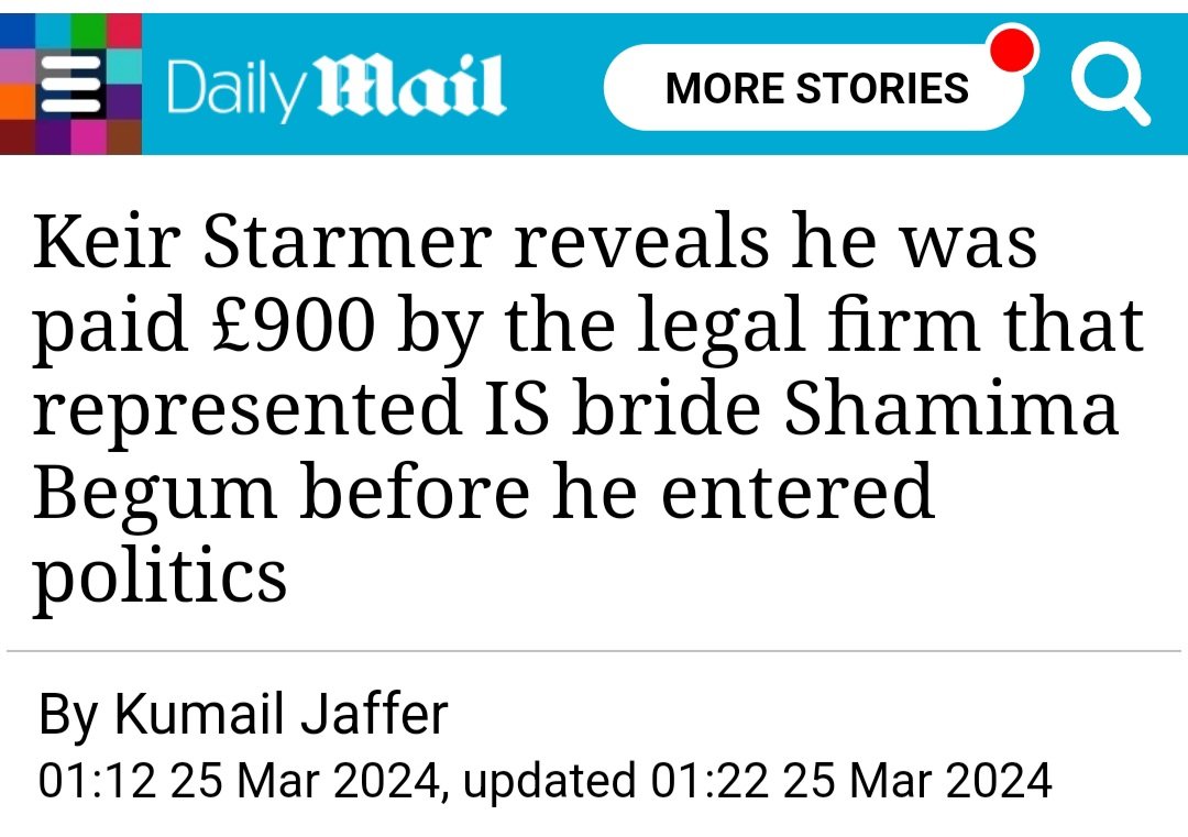 Wait until the Daily Mail finds out that Lord Pannick who represented Boris Johnson #PrivilegesCommittee Also represented Shamima Begum 🤯 😂 Because that is how the law works #r4today #KayBurley #BBCBreakfast