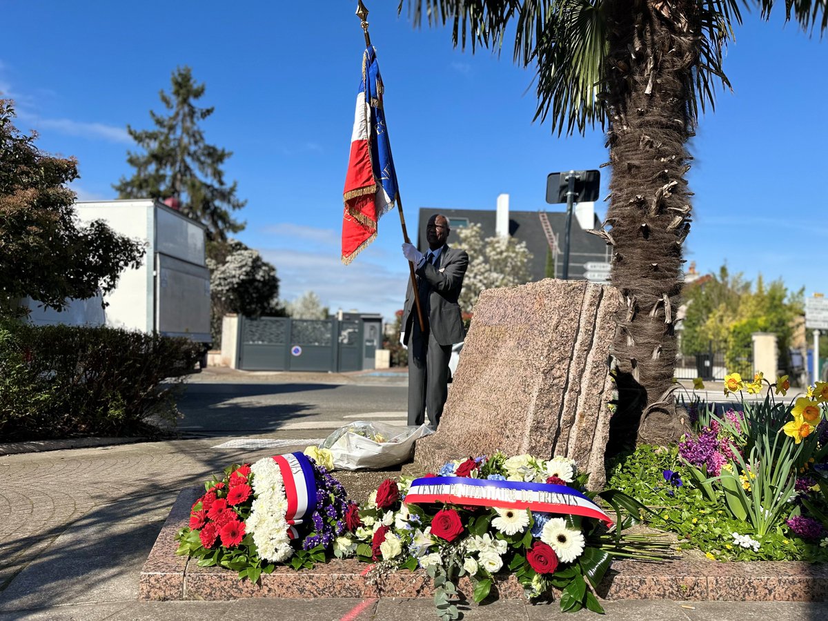Une délégation du CP de Fresnes a participé ce mardi 19 mars 2024, à la commémoration du 62ème anniversaire de la journée nationale du souvenir et de recueillement à la mémoire des victimes civiles et militaires de la Guerre d’Algérie et des combats en Tunisie et au Maroc.