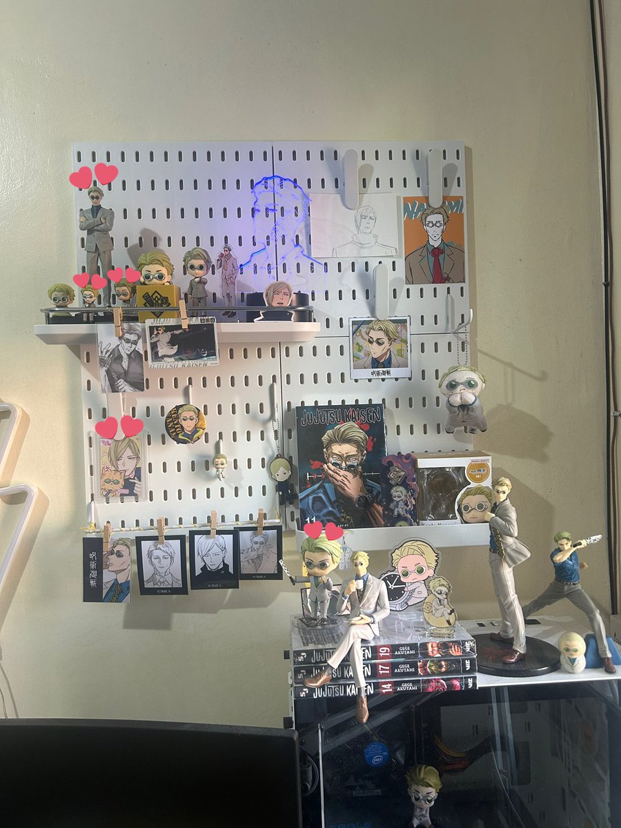 imissnanamin's tweet photo. nanami shrine update‼️extended it and it doesn’t look crowded now 😌 https://t.co/hX7ReOEmGM