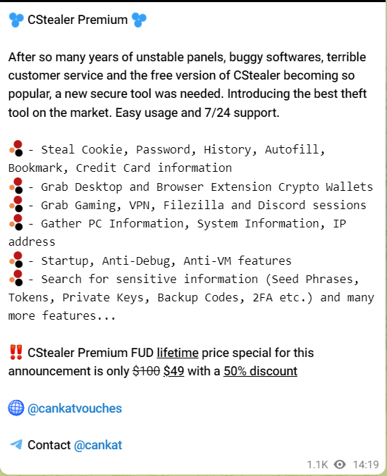 suyog41's tweet photo. CStealer

c2bc5d903d5eefc6f0d939f34ff80d98

#CStealer #Stealer #IOC https://t.co/nLhYTy1KFO