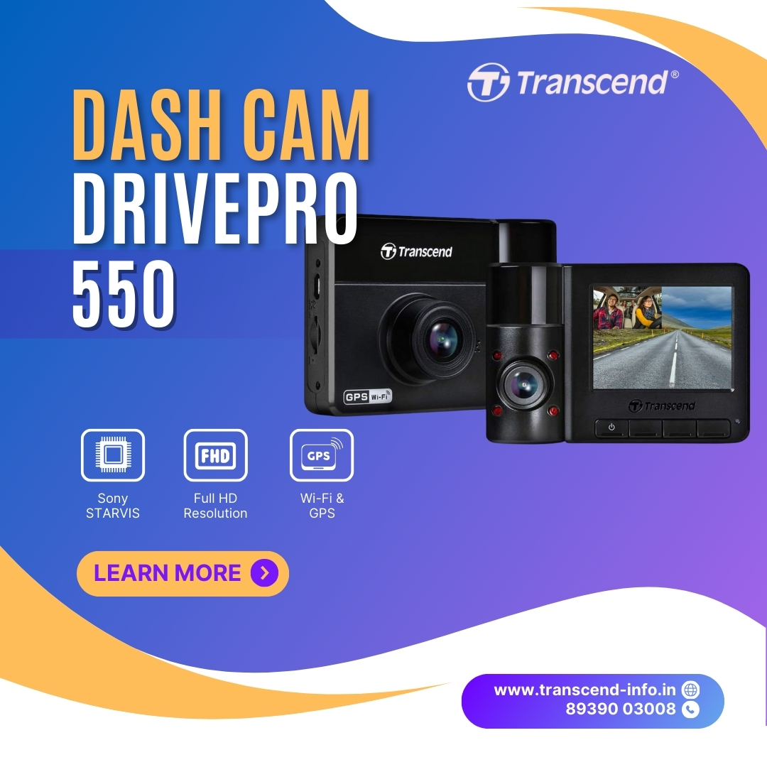 AutoVuetech's tweet photo. Upgrade Your Car's Safety with the Transcend DrivePro 550 Dash Camera! 

Visit our website https://t.co/s4kuIZXkGf

Contact us: +91-89390 03008

https://t.co/9J0tkiBfod...

#TranscendDrivePro550 #DashCam #CarSafety #FullHD #DriveWithConfidence #RoadCompanion #SafetyFirst https://t.co/Dsv1nJ4Q4f