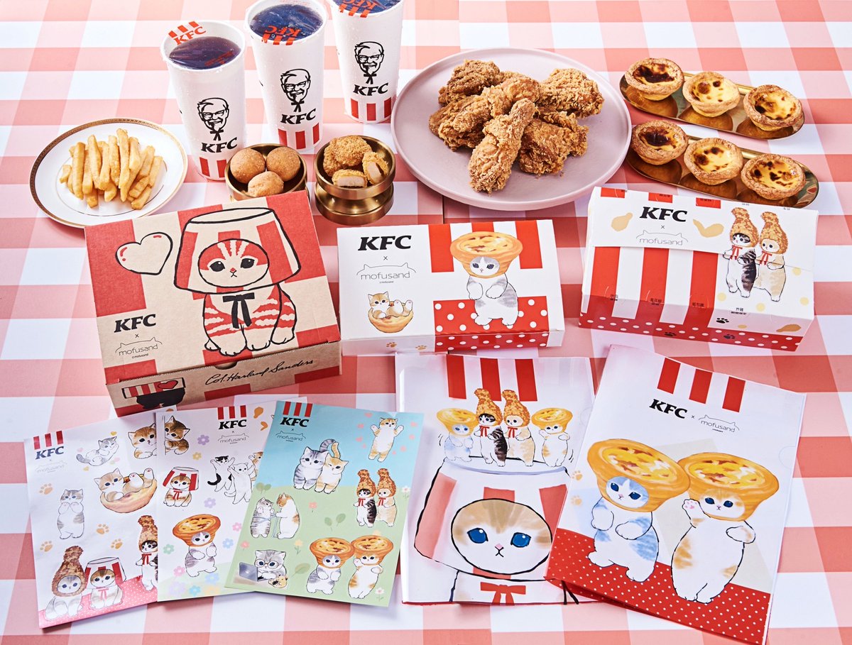 台湾 モフサンド ケンタッキー 限定 トート バッグ mofusand 非売品