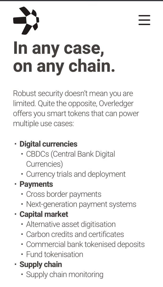 There is only 1 project in crypto that offers no-code real world assets (#RWA) available in 1 click that are multichain accross both permissioned and permissionless DLTs by nature✅

Thats why its used by worlds largest institutions and governments.

$QNT