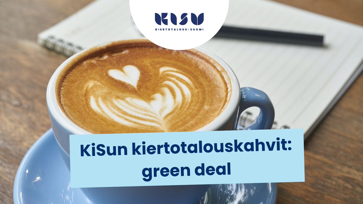 Tervetuloa kaikki ruokaketjun toimijat rakentamaan uudistavaa ja kestävää ruokajärjestelmää. Kisun kiertotalouskahveilla 25.4. klo 8.30-10.00 perehdymme uudistavan #ruokajärjestelmä:n tavoitteisiin ja toimiin osana #KiertotalousGreenDeal:ä. Katso▶️kiertotaloussuomi.fi/tapahtuma/kisu…