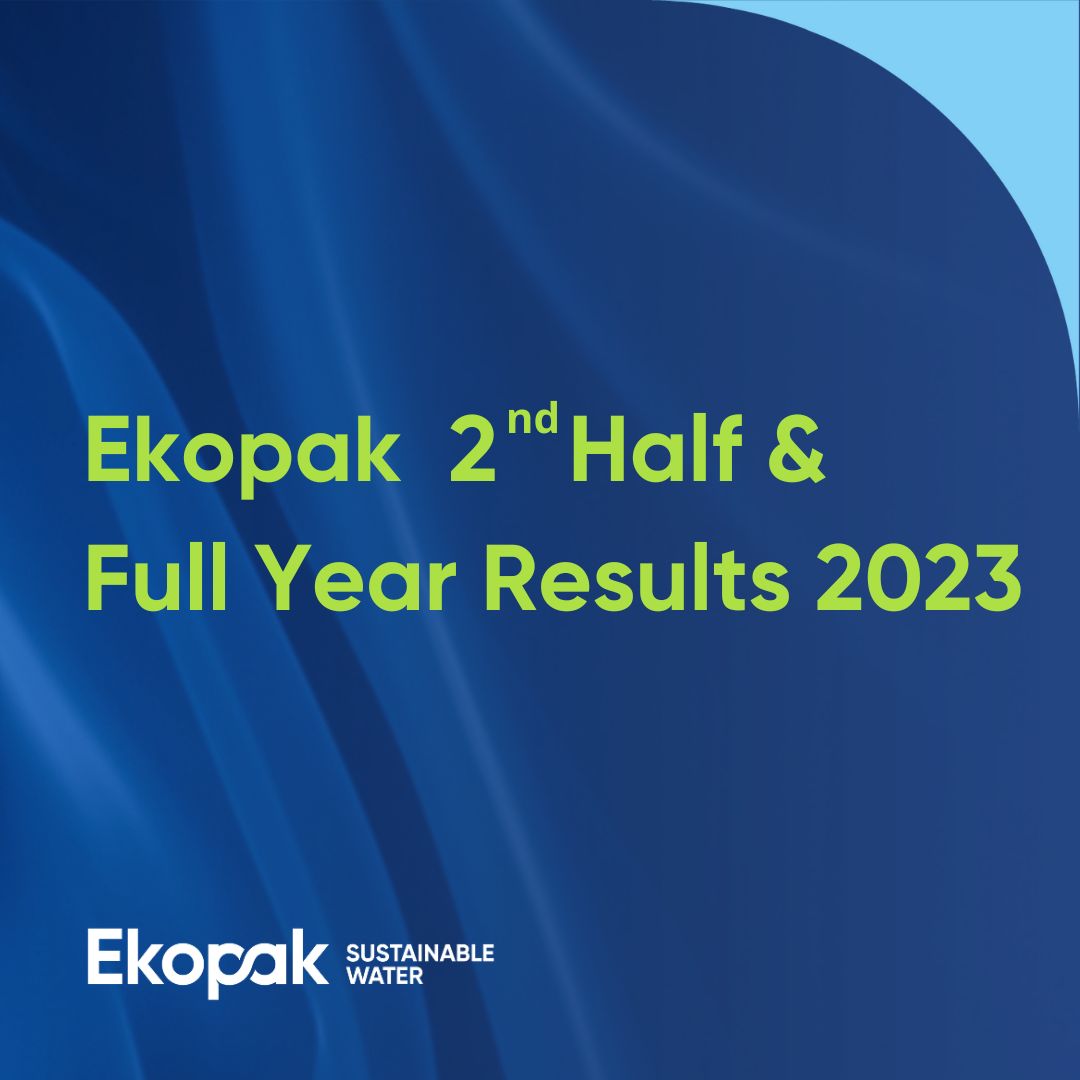 We are pleased to publish our long-awaited results for the Second Half and Full Year 2023 💵

Read the press release with the financial results here 👉 ekopakwater.com/en/publication…