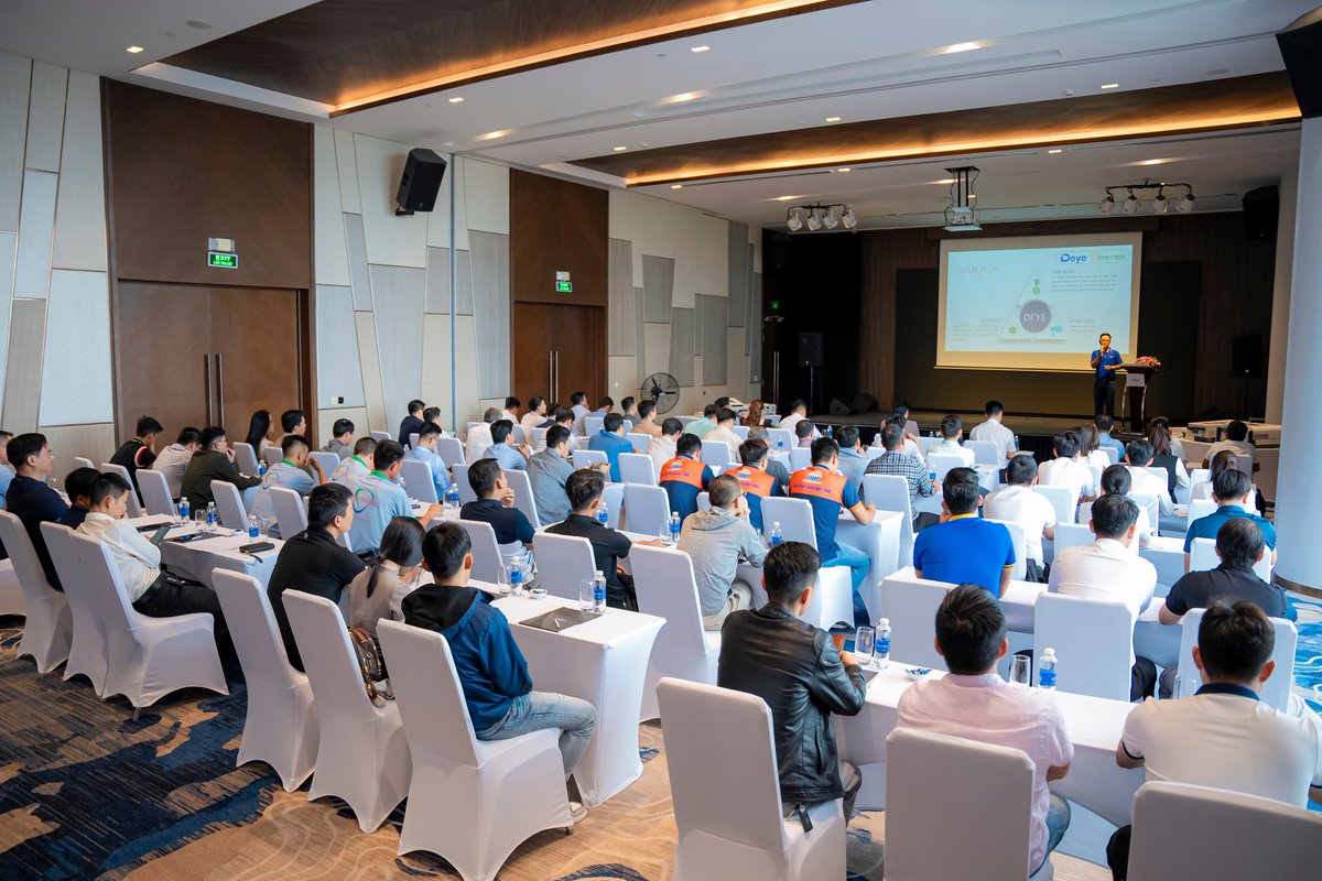 🎊🎊Delighted to announce the successful collaboration with our partner Powertech for the "Deye &amp; Powertech Seminar in Vietnam 2024".🤝🤝It was a great chance to share market trends, exchange insights, and build further relationships that will drive mutual success. 💪💡