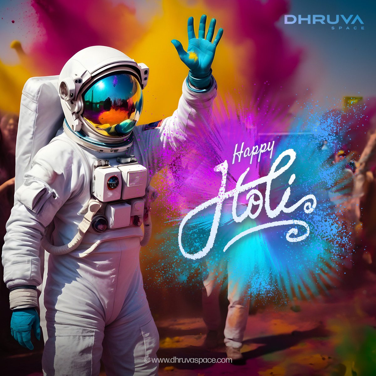 Wishing everyone across the cosmos a #HappyHoli!