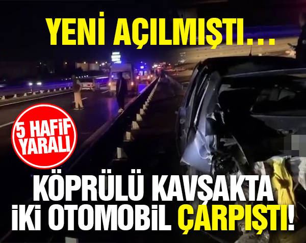 syenihaber's tweet image. Yeni açılan köprülü kavşakta iki otomobil çarpıştı sakaryayenihaber.com/video/19690807… 
#köprülükavşak #kavsak #sakarya #erenler #haber #sondakika