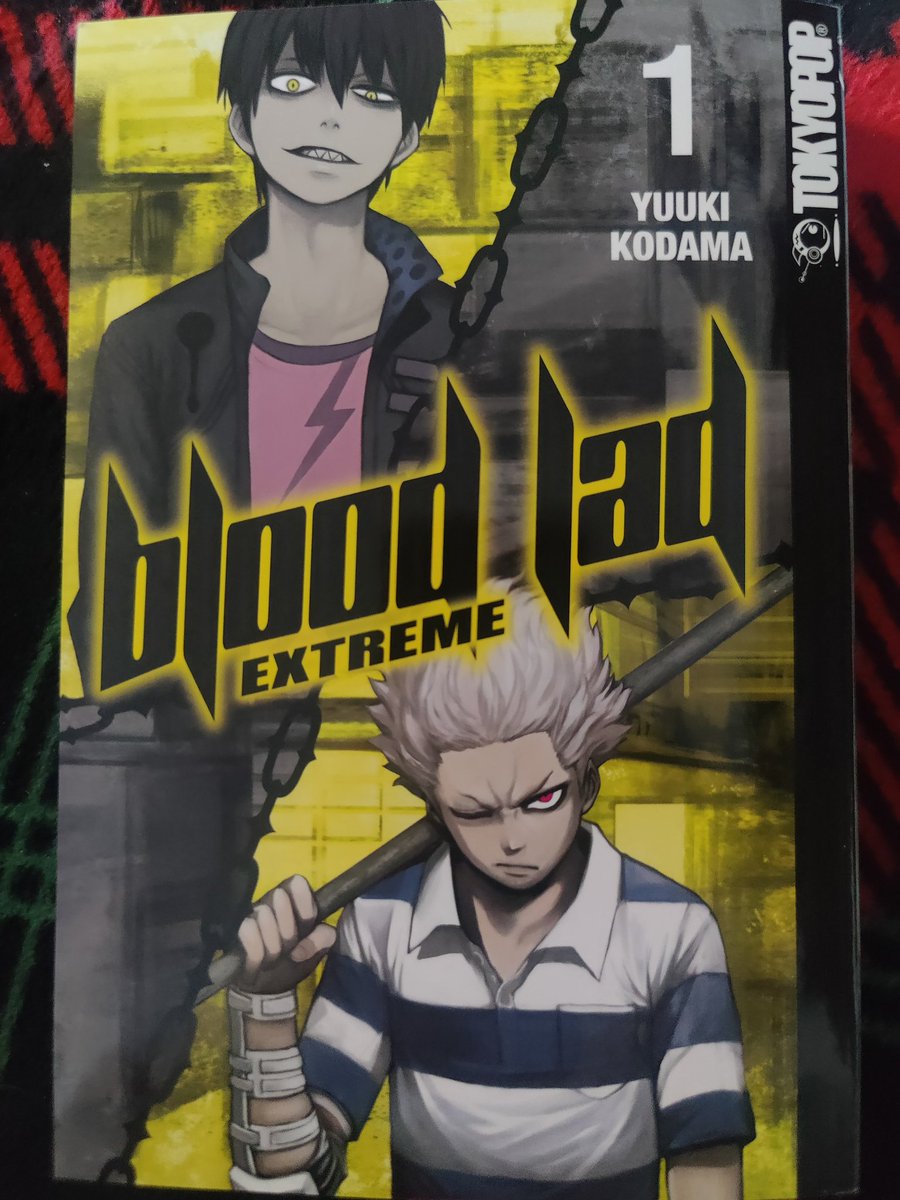 #ritsum24
#Time2ReadWeek Nr.1
Blood Lad E B1 (Mär.11)
So First time Blood Lad Manga, denn ich kannte bisher nur den Anime.
War einer meiner ersten und ja aus heutiger Sicht ist die Story ziemlich lame.
Aber sowohl Opening und Artstyle sind immer noch geil.
Charakterdesign hat (1)