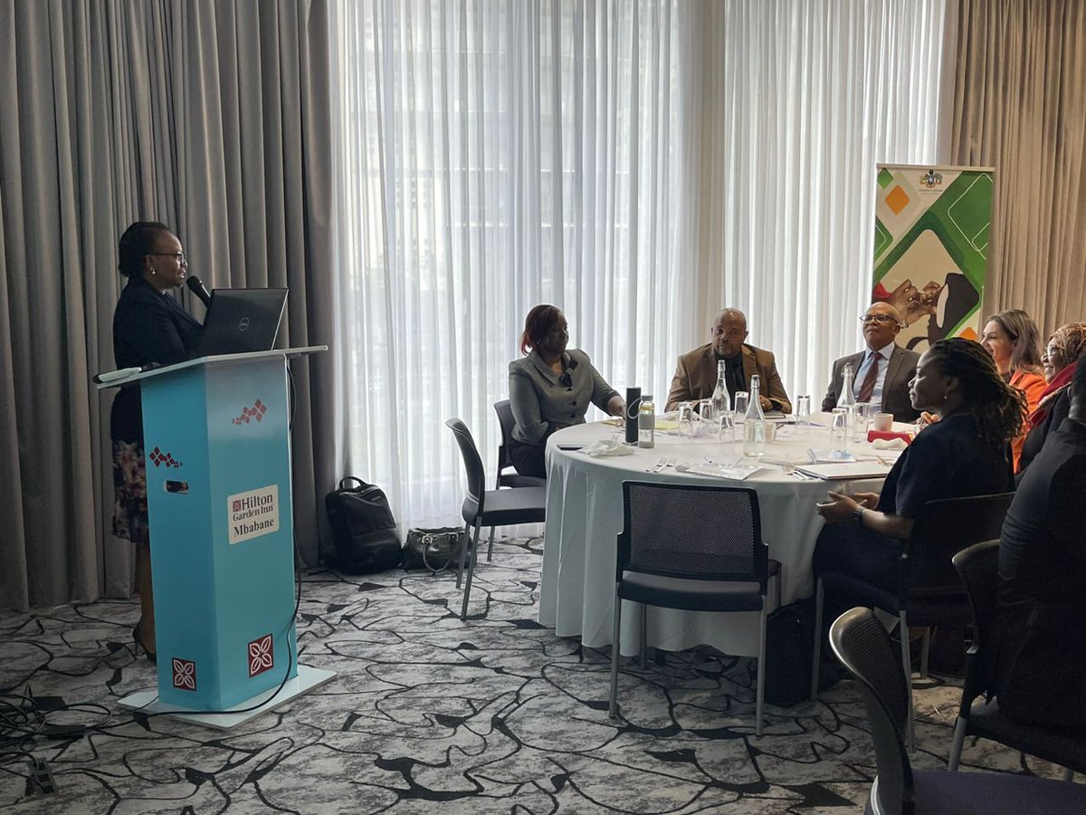 Right now! @Eswatinigovern1, @Unicef_Swazi, @WEswatini, @CHAI_health and representatives of the Gavi Alliance launching @gavi financial support to the kingdom #VaccinesSavelives #VaccinesWork