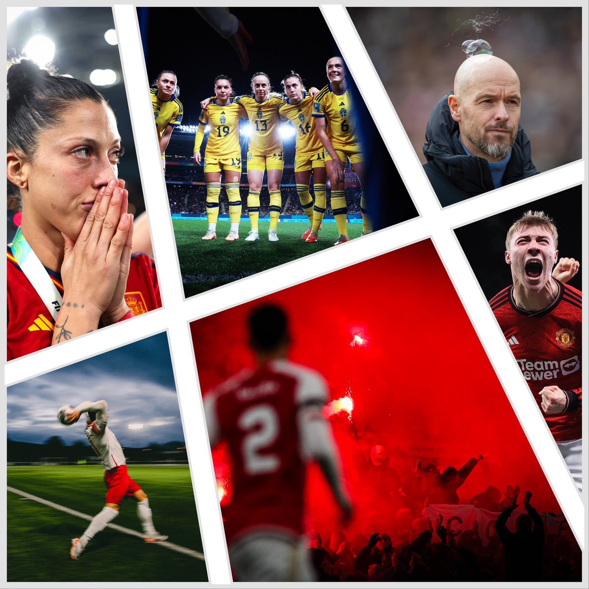 🙌 We’re excited! The SJA British Sports Journalism Awards winners will be revealed TONIGHT 🏆! ⚽️ Head to our Insta to see shortlisted photography entries like these selected Football Portfolio images 👀 Follow the Awards here and on #SJA2023 #NationalLottery #sportsmedia