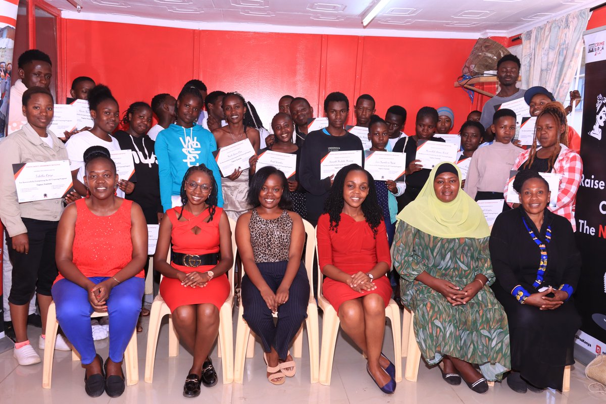 Cheers and applause to the 27 ICT students who successfully graduated from our #Digital Training Program! This incredible initiative has been a game-changer, empowering the vibrant youths of Kajiado County with essential #ICT skills alongside invaluable employability know-how.