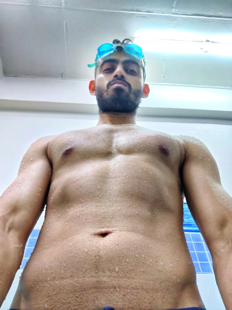 Once upon a swimming time. #swimbriefs #meninspeedos #bulking #chestdays #shirtlessindianmen #indianmen #indianmenflexing